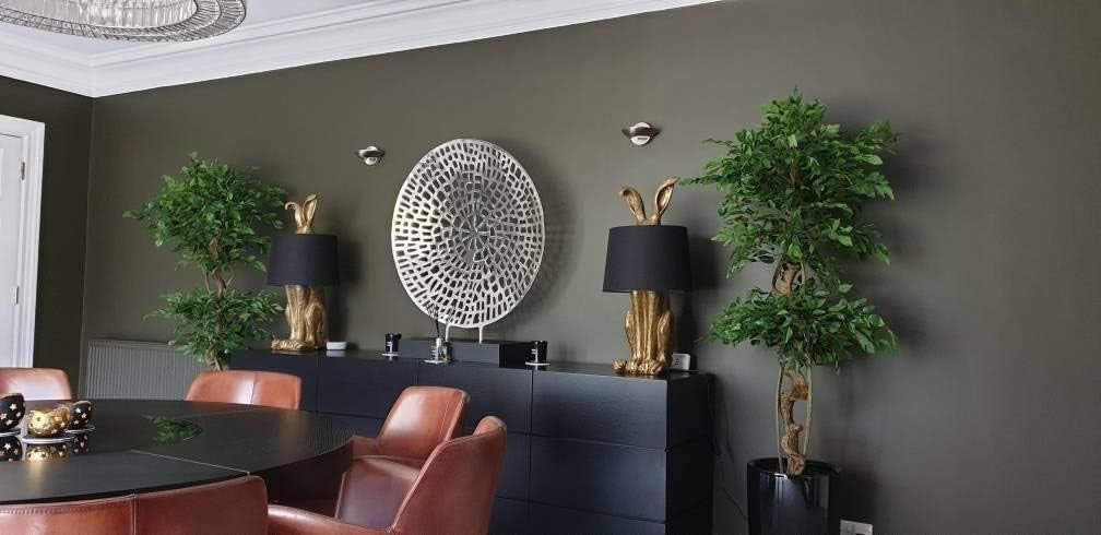 150cm Artificial Evergreen Twisted Ficus Tree Indoor Home Office Decoration
