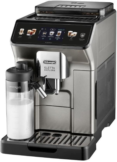 Premium Bean-to-Cup Coffee Maker 19-Bar Pressure Cold Brew Frother 1.8L
