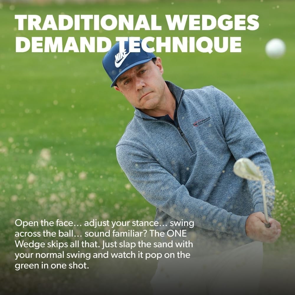 Left Hand 60° Golf Wedge No Chunking Easy Pitch Any Lie Steel