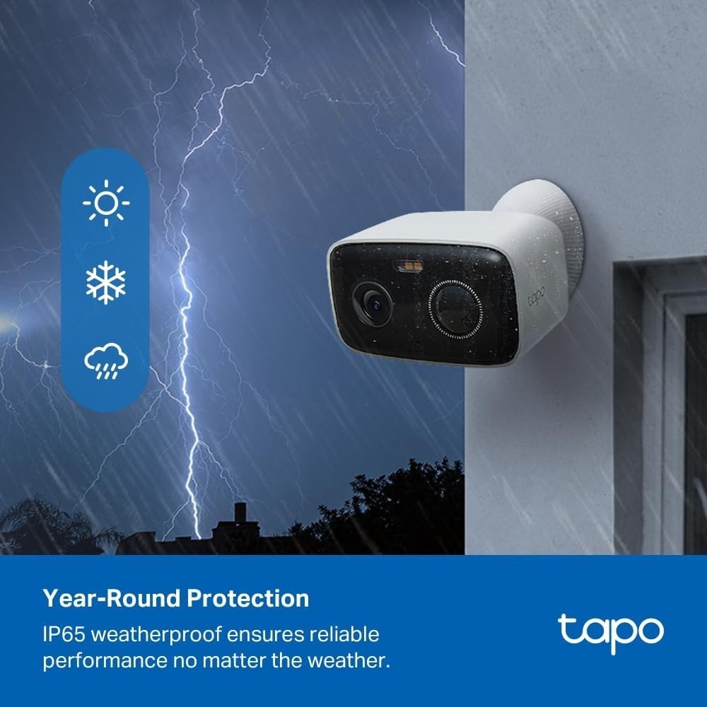 1080P Wireless Security Camera Outdoor 180 Day Battery AI Detection