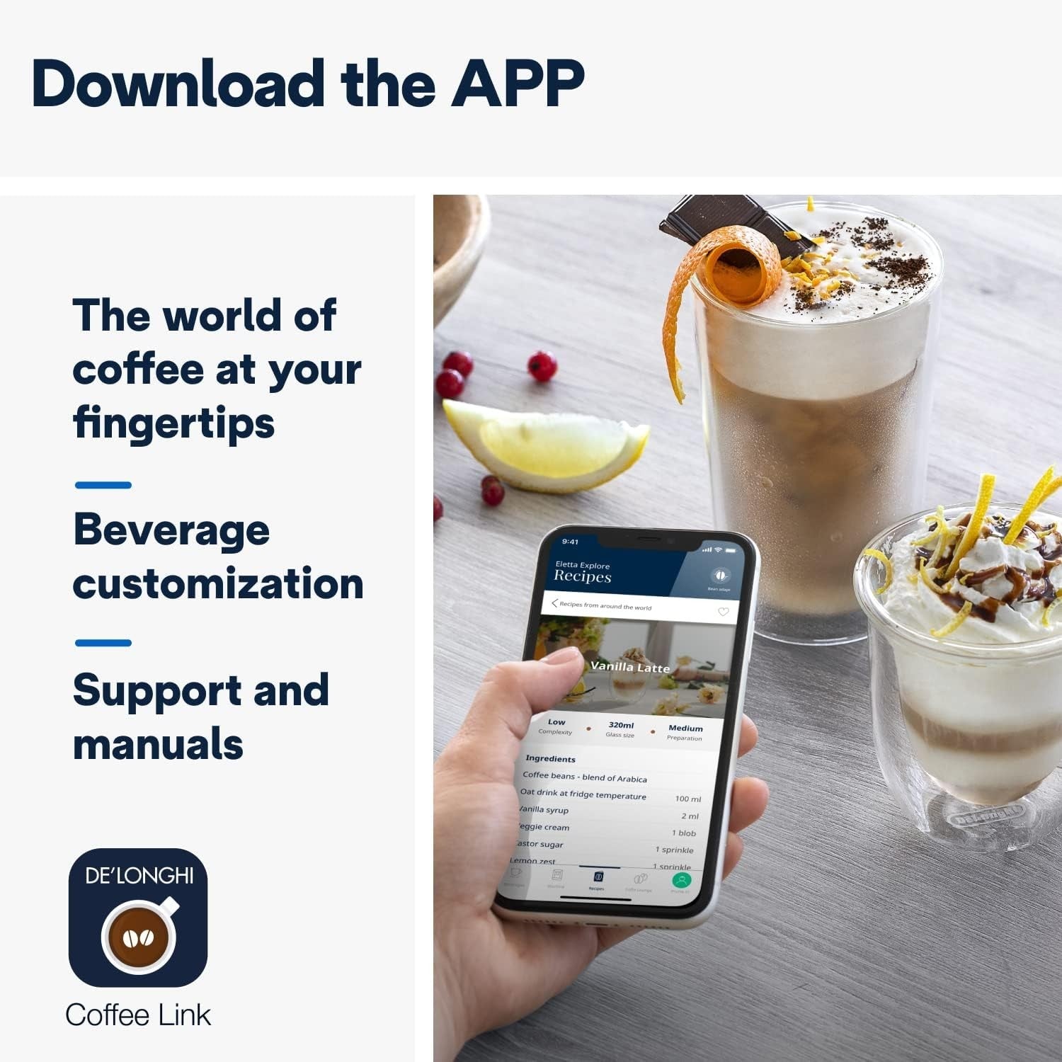 Cold Brew & Hot Coffee Machine | LatteCrema System | Touch Display | Bean-to-Cup