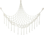 Macrame Teddy Hammock – Soft Toy Storage Net – Boho Nursery & Playroom Organizer