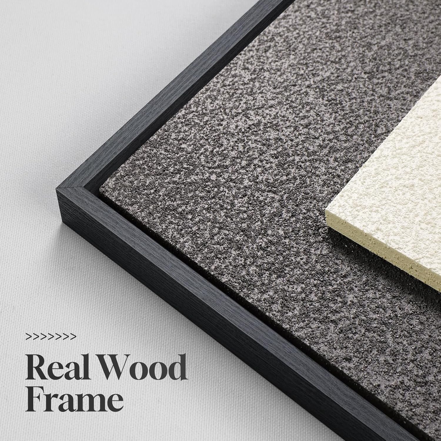 Framed Abstract 3D Wall Art 3pc 20x30in Neutral Textured