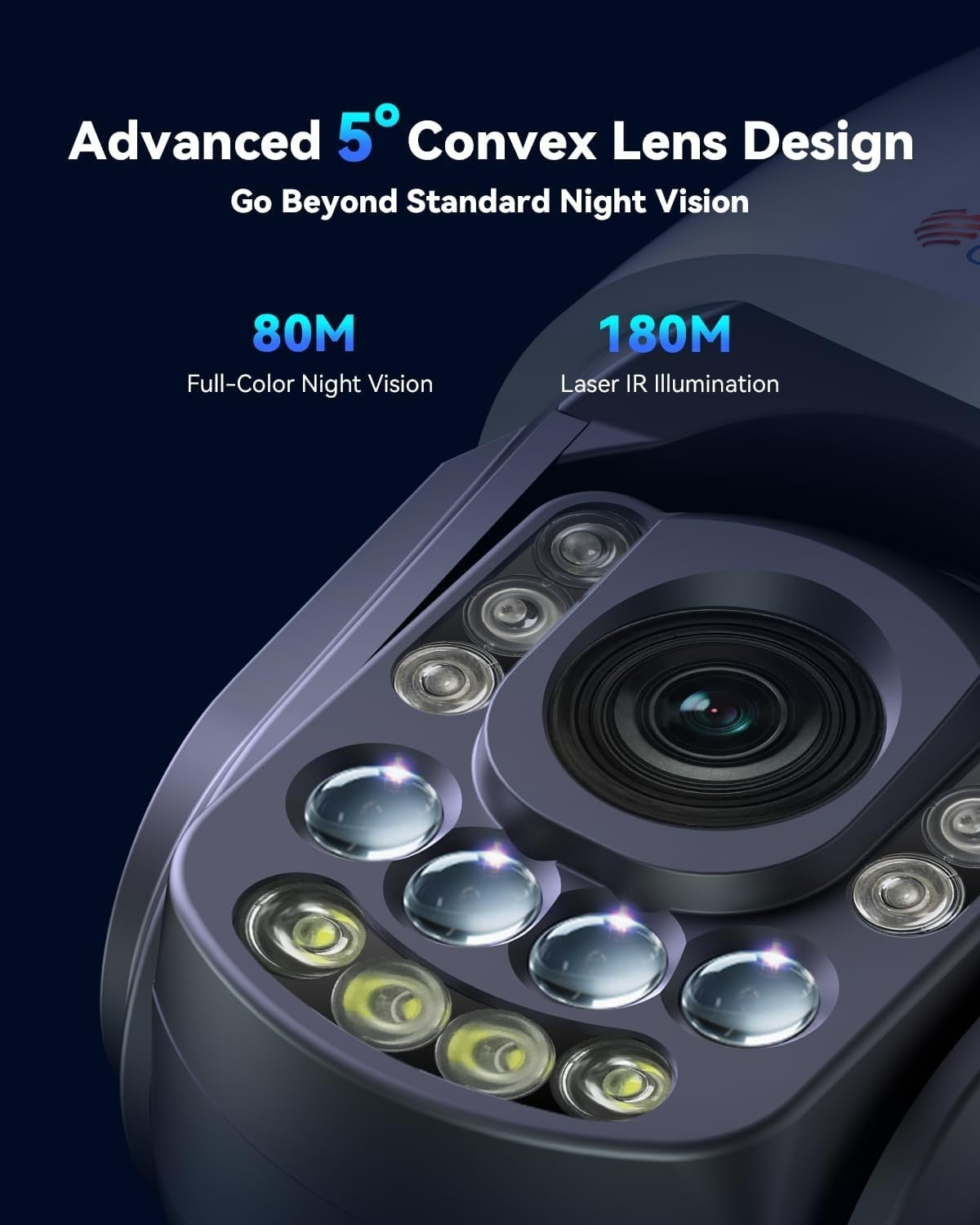 4K PTZ Security Camera 30X Optical Zoom WiFi AI Auto Tracking CCTV
