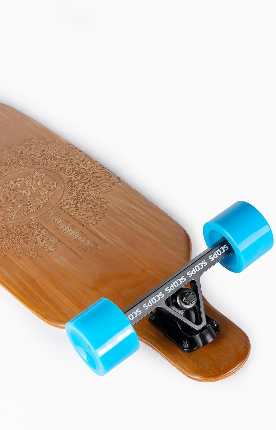 37" Youth Urban Longboard Skateboard ABEC-9 Bearings Full-Deck Print Cruiser