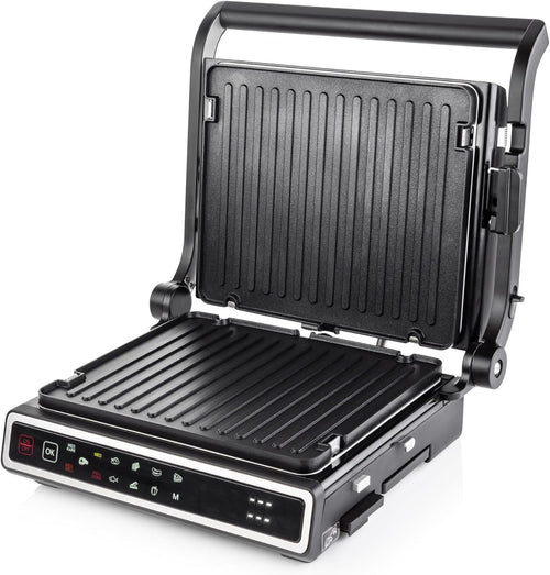 Electric Grill Panini Press Toastie Maker 12 Pre-Set Functions Dual Control