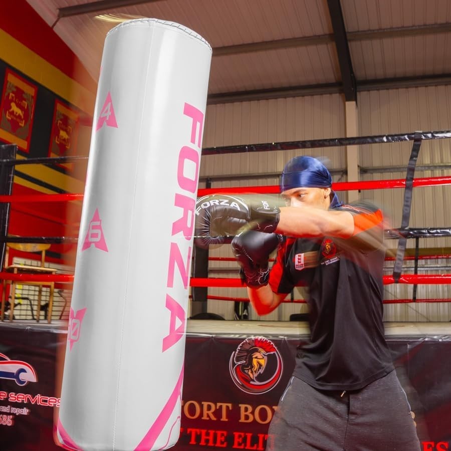 6ft Standing Boxing Kick Bag Heavy Duty Microfibre MMA Trainer