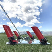 Golf Swing Trainer Board Improve Swing Path Chipping Spin Aid