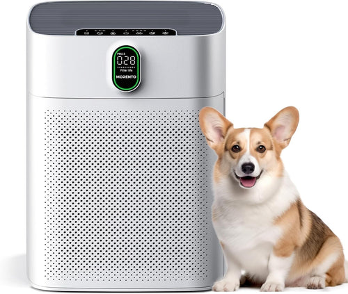 Large Room HEPA Air Purifier 1076ft² PM2.5 Auto Quiet Pet Hair