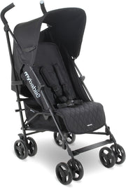 Lightweight Umbrella Stroller Compact Fold Travel Buggy Reclining Seat Black