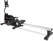 Hydro Water Rowing Machine Elastic Resistance LCD Home Rower Foldable 150KG