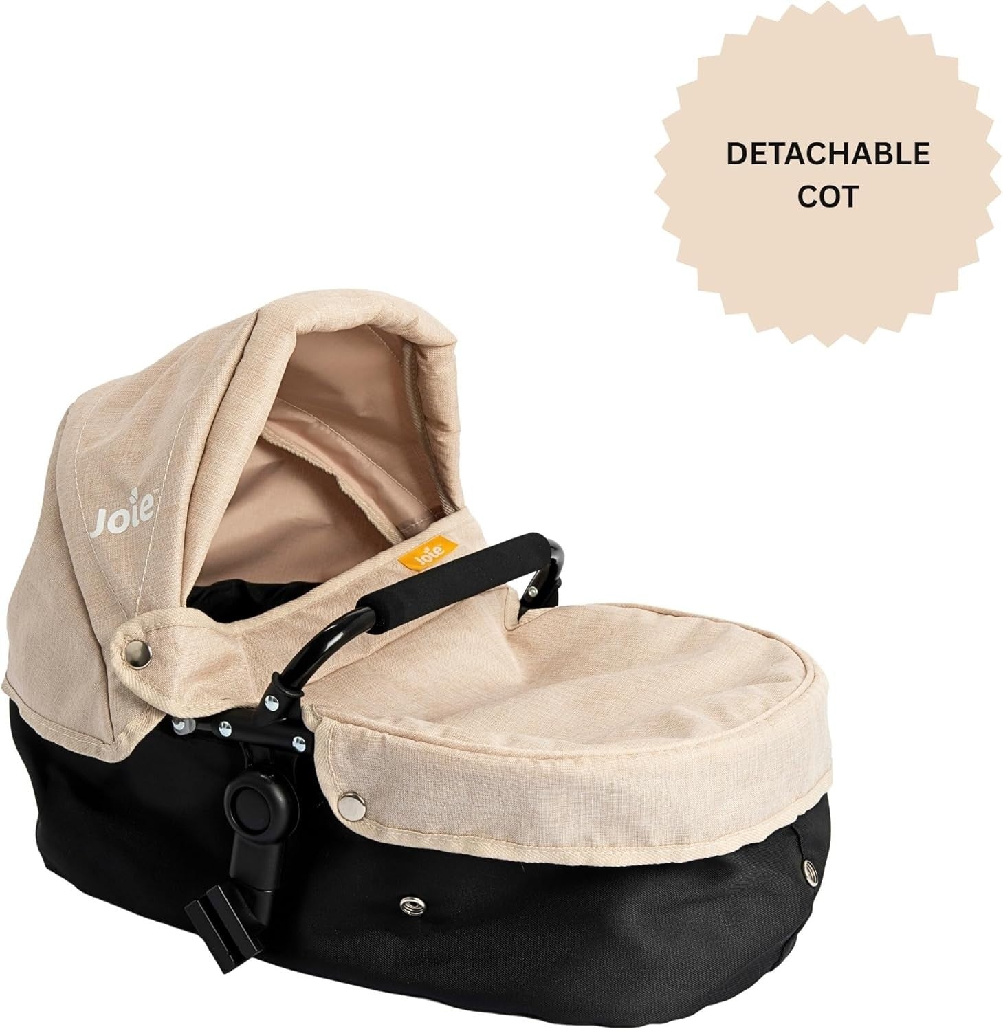 Double Dolls Pram Twin Pushchair Toy, Adjustable Handle, Fold Flat