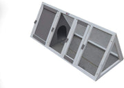 Outdoor Rabbit Run Hutch Enclosure 4ft Triangular Guinea Pig Play Pen