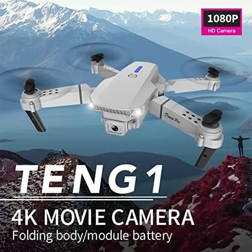 1080P Dual Camera Mini Drone w/ 360° Flip Altitude Hold Foldable FPV Quadcopter