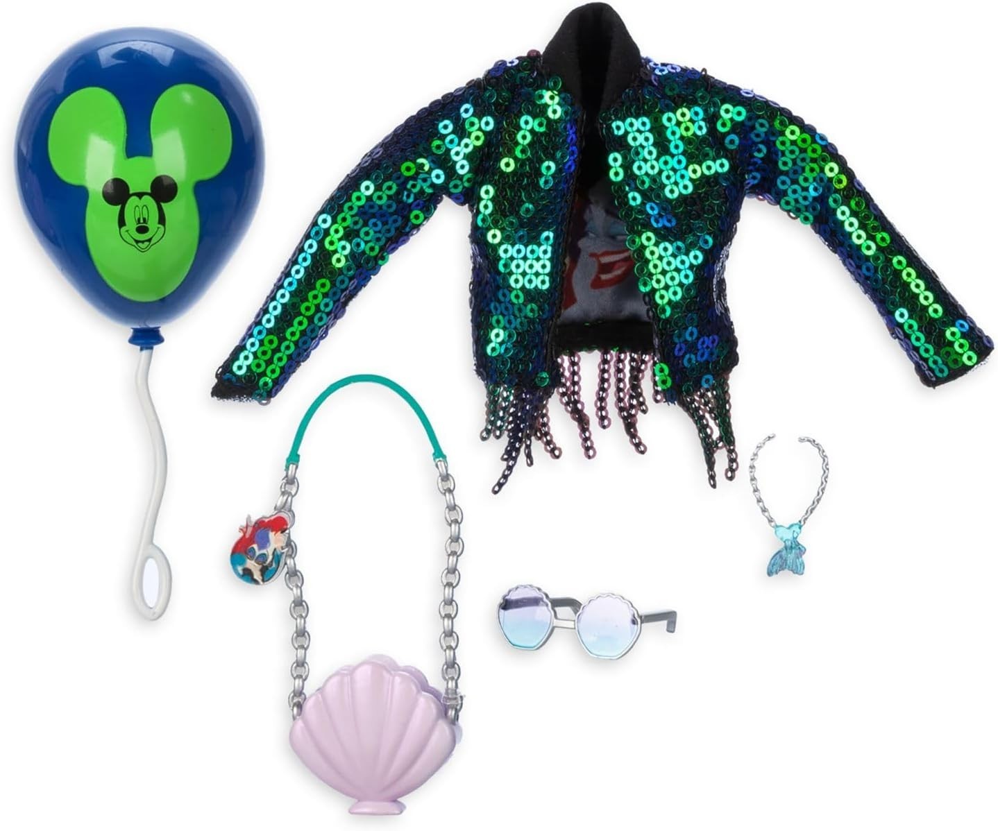 Fashion Doll 28cm Ocean Inspired Outfit Snack Surprises Balloon