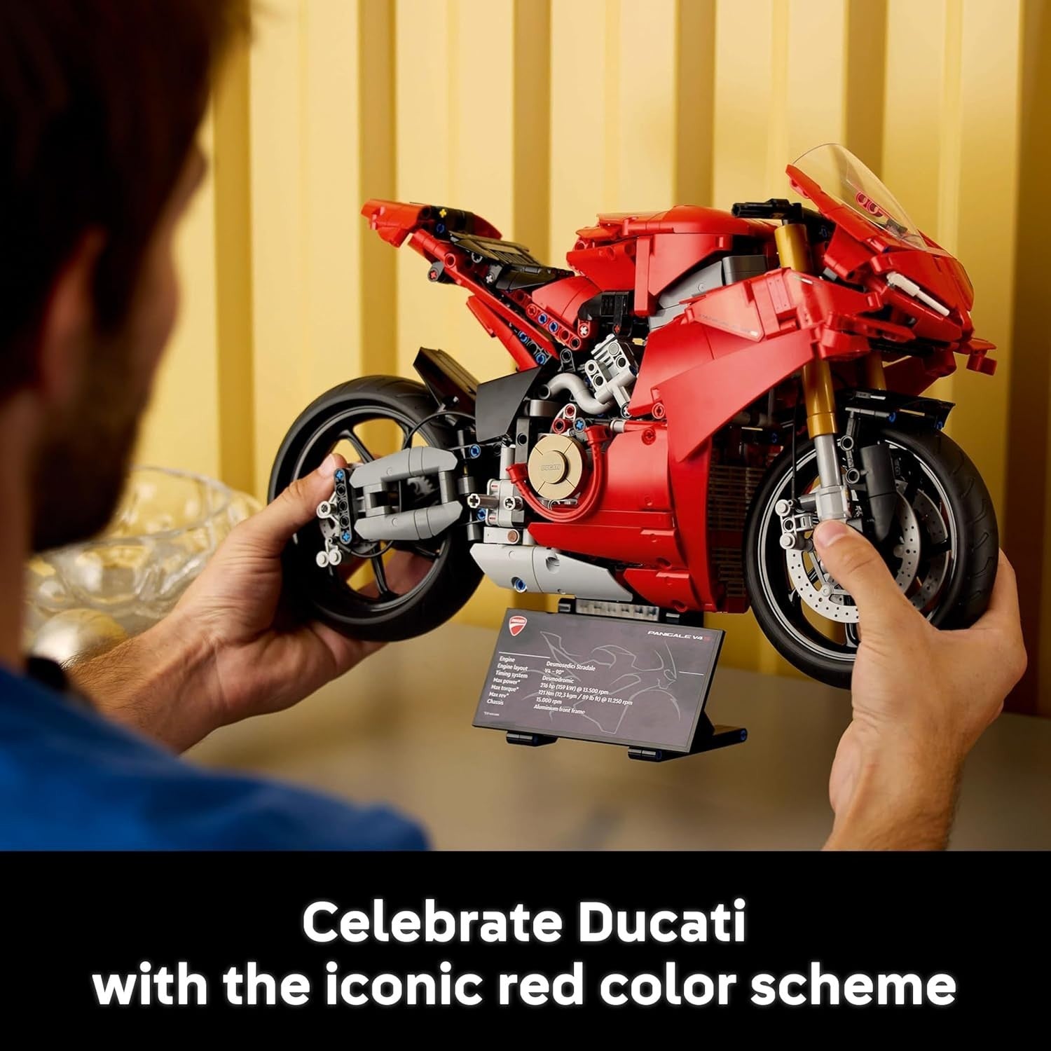 High-Performance Racing Motorcycle Model Kit | 3-Speed Gearbox & Digital Build