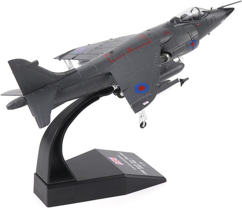 RAF Harrier Jet Model 1/72 Diecast Prebuilt Military Plane Display Gift**