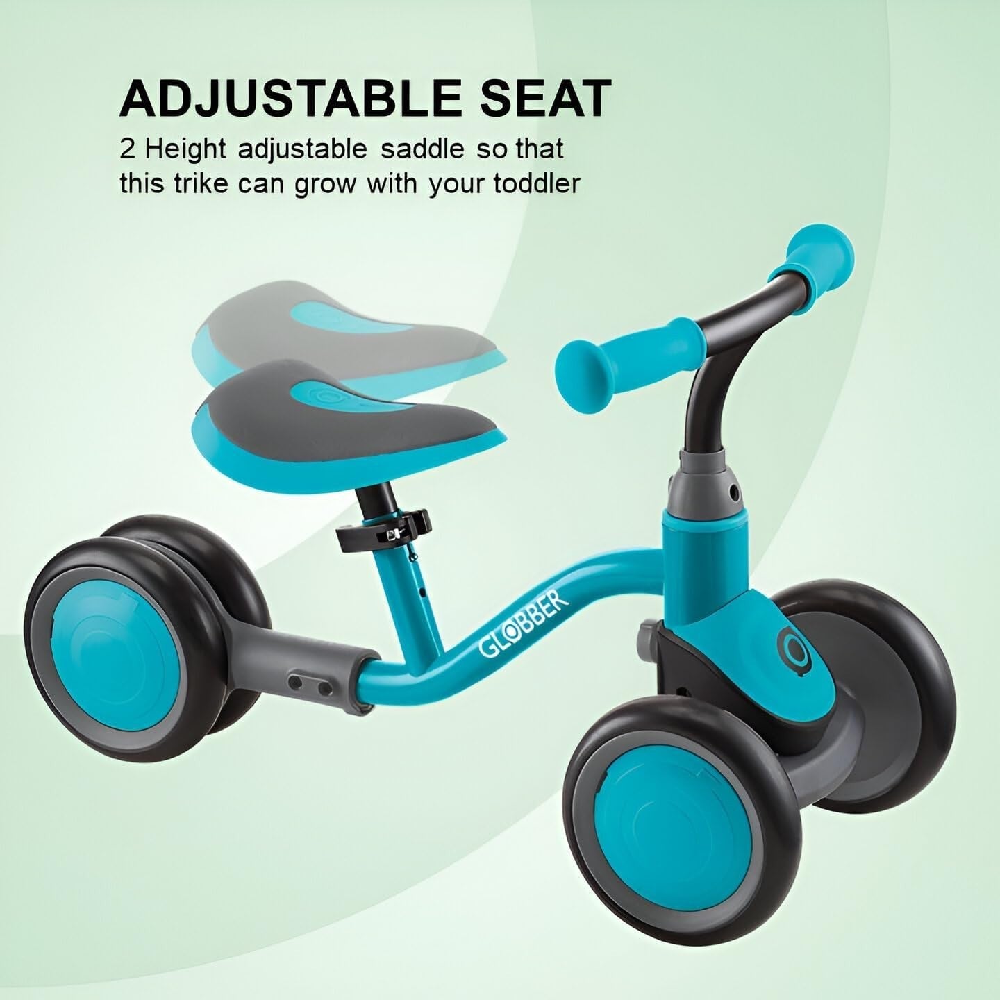 Toddler Learning Balance Bike Adjustable Seat Ride On 12-36 Months
