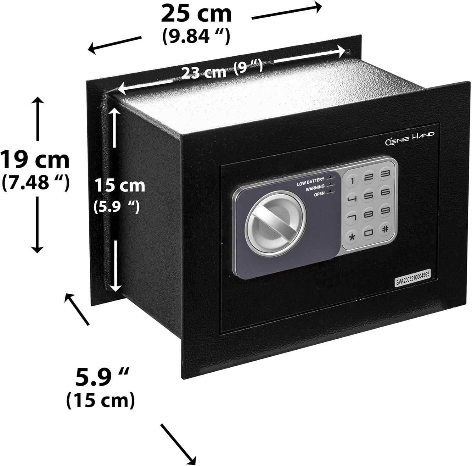 Electronic Security Safe Keypad Lock B-Class Key Home Cash Safe