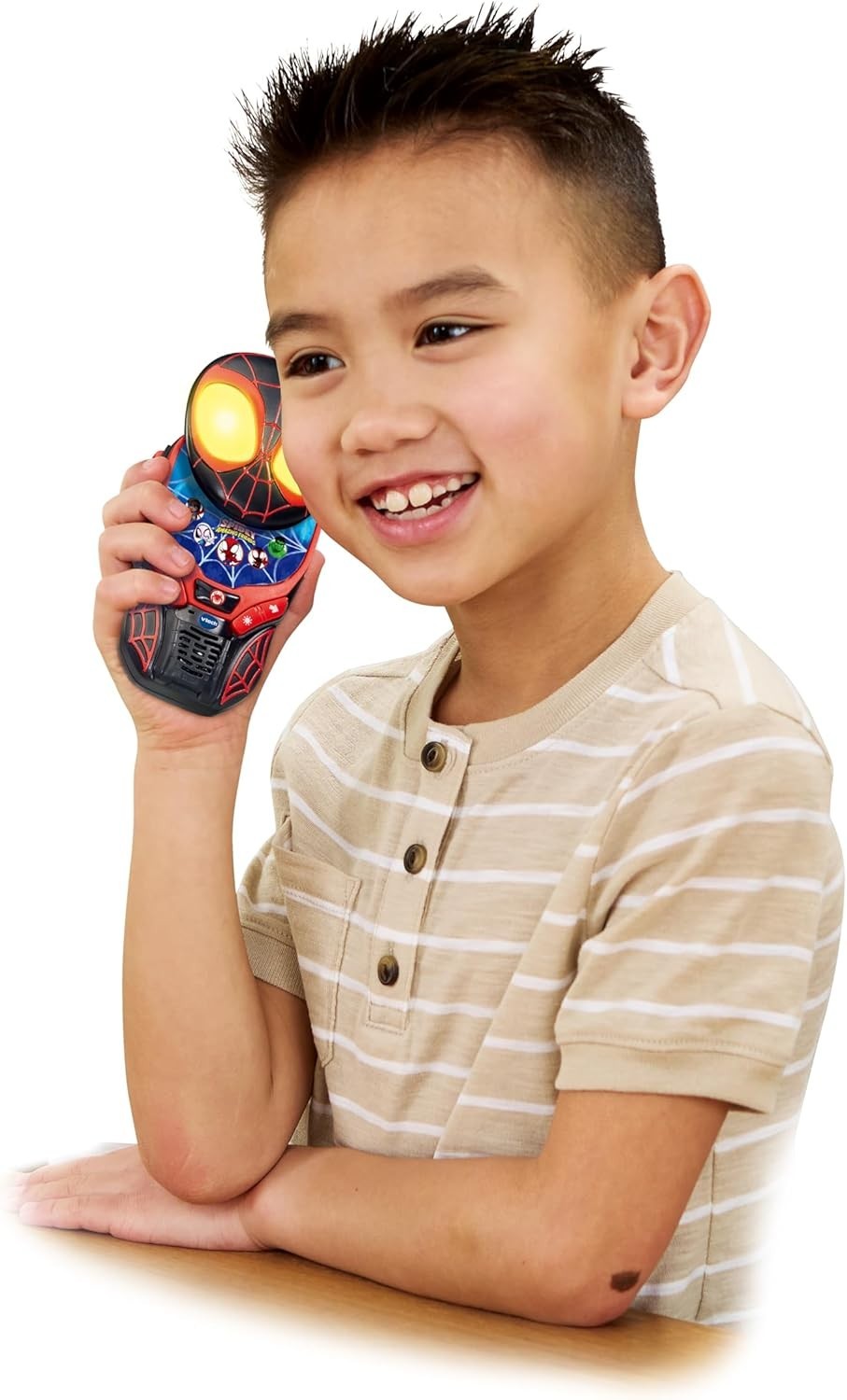 Kids Spidey Walkie Talkies 2 Pack Light Up Toys 200m Range Gift