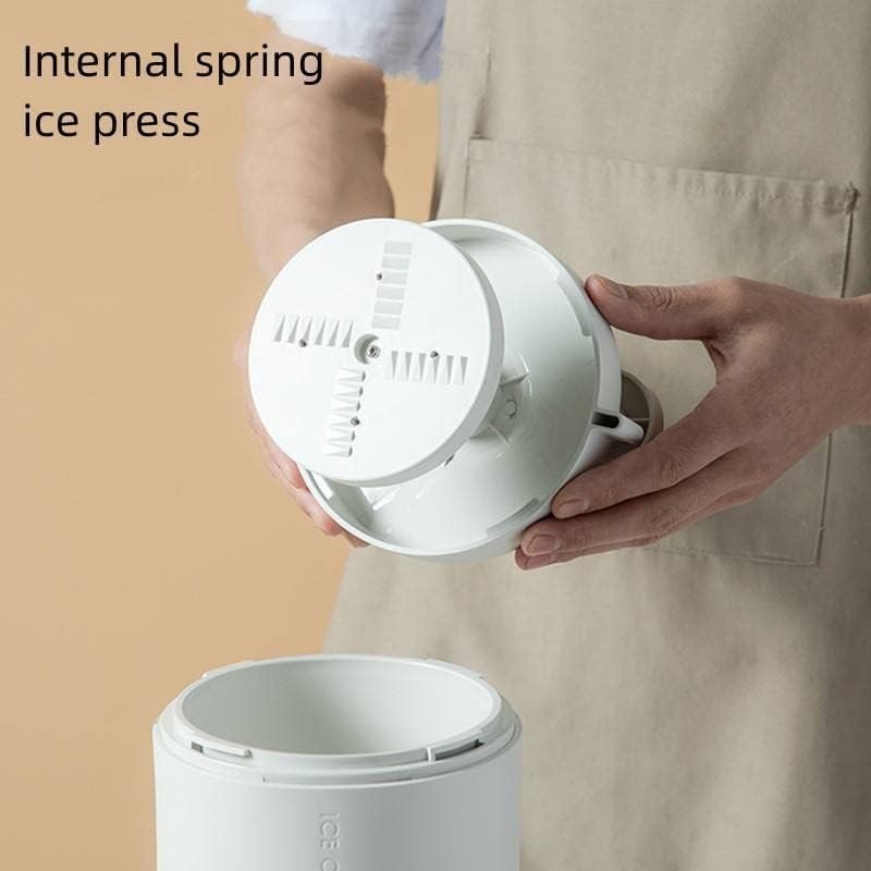 Manual Ice Crusher Snow Cone Maker Hand Crank Shaved Ice Machine