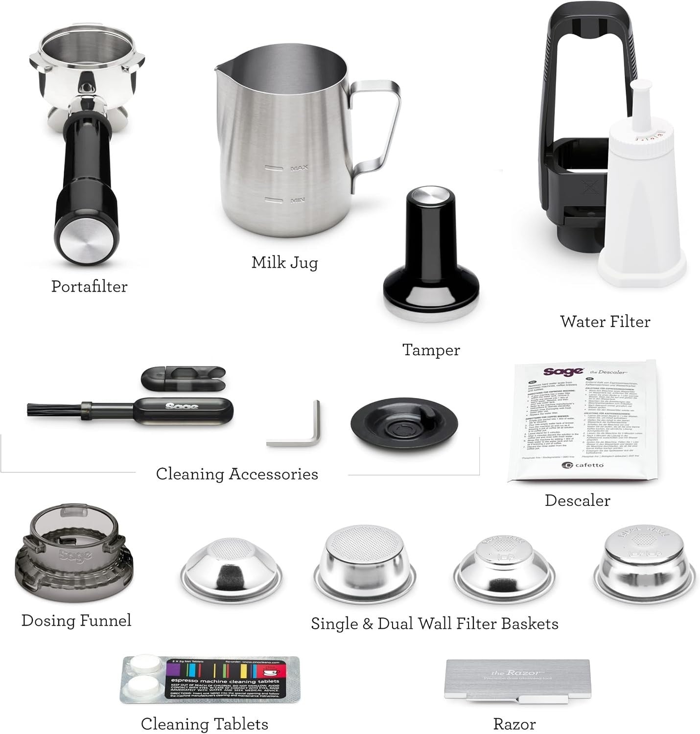 High-Performance Bean-to-Cup Coffee Machine with Grinder, Frother & 30 Settings