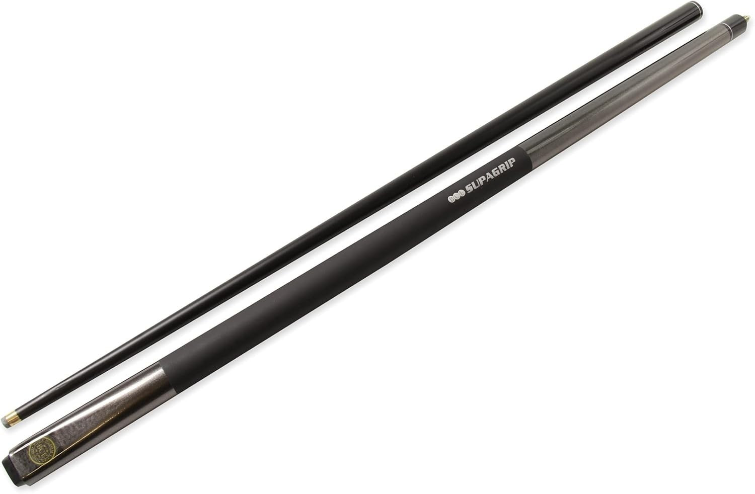 57in Snooker Pool Cue 2pc Centre Joint 9.5mm Tip Graphite Feel