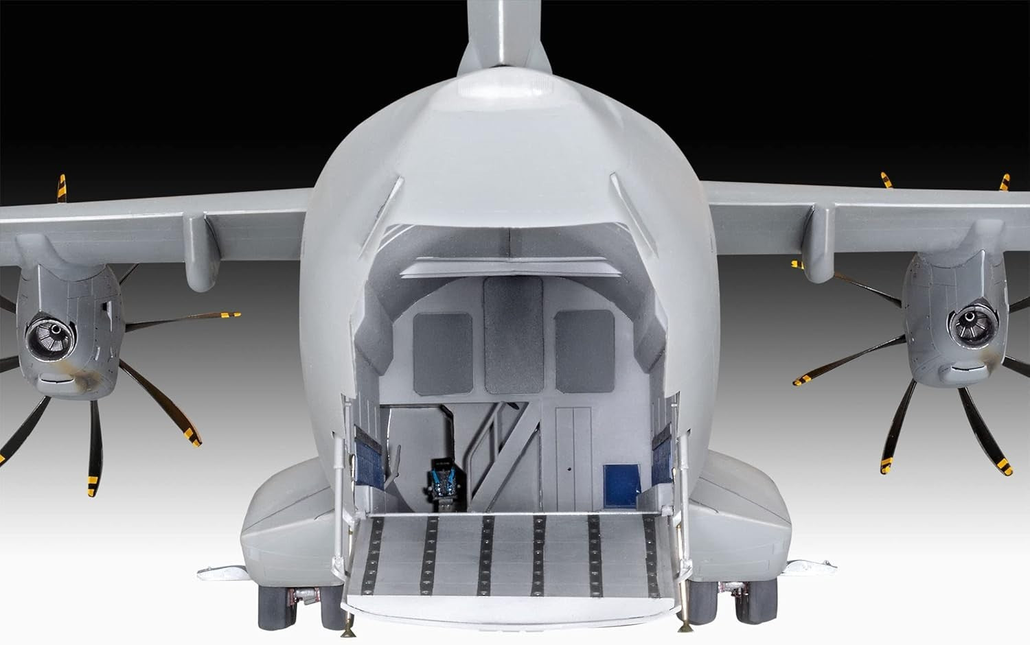 1:72 Airbus A400M Atlas RAF Military Cargo Plane Model Kit Unpainted Plastic