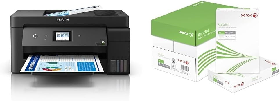 A3 Wi-Fi Ink Tank Printer Off White – Print/Scan/Copy Low-Cost Ink