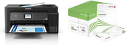 A3 Wi-Fi Ink Tank Printer Off White – Print/Scan/Copy Low-Cost Ink