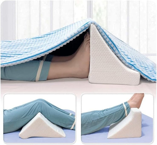 Foot Bed Wedge Pillow Blanket Lifter Foam Support for Leg Pain Recovery
