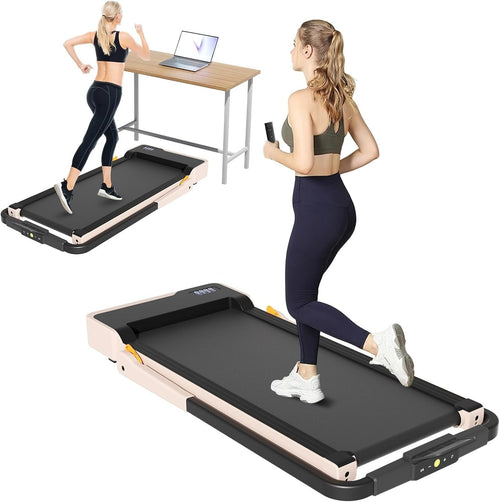 Foldable Home Treadmill 2.5HP LED Display Remote Quiet Walking Running