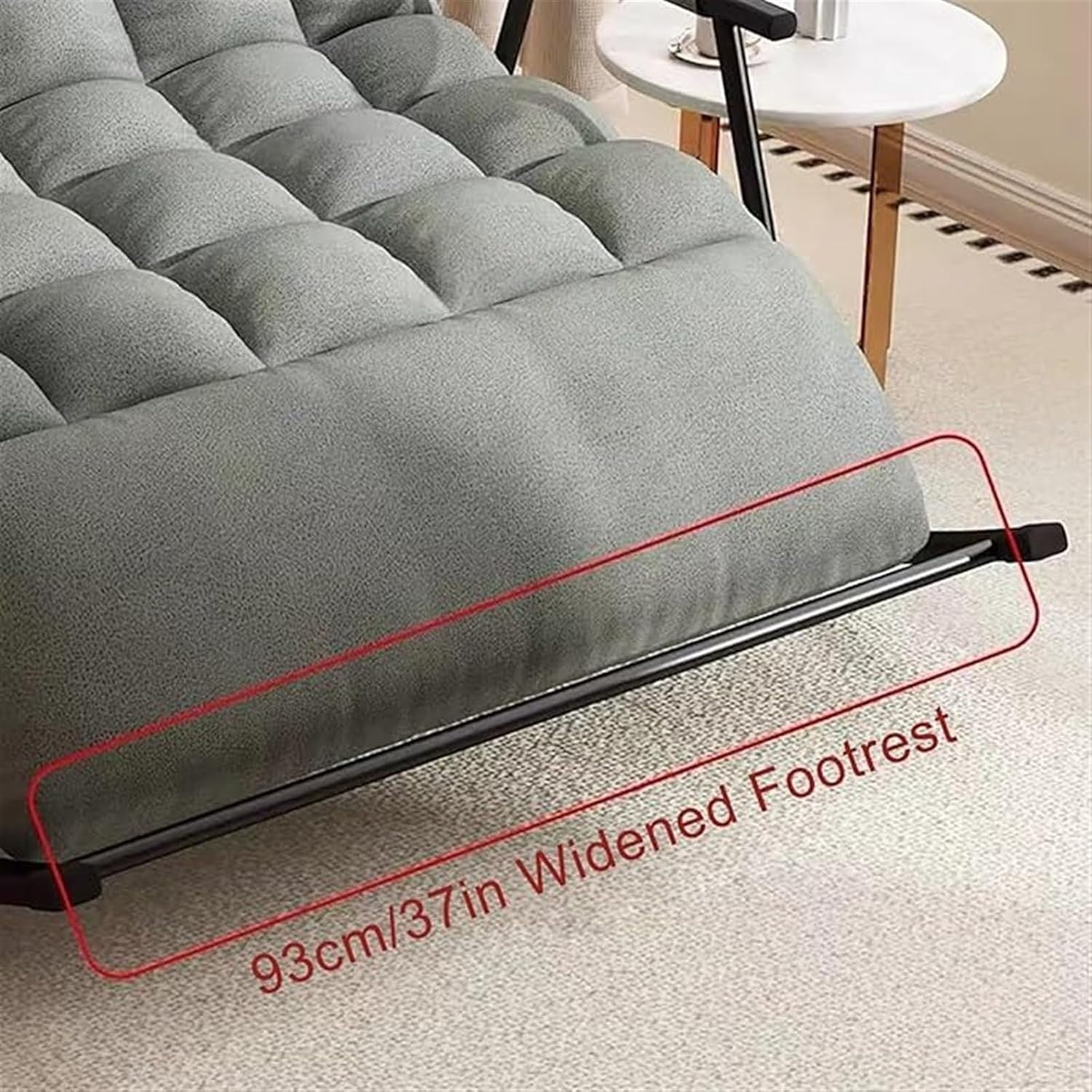 Oversized Comfy Rocking Recliner Chair Indoor Wide Padded Seat Lounge
