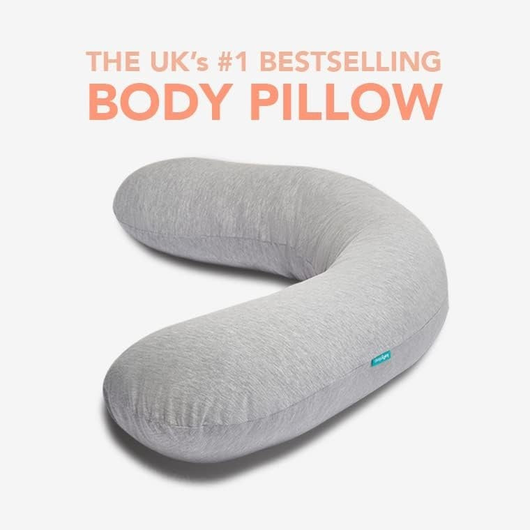 Orthopaedic Full Body Sleep Pillow Neck Back Pain Support 145x35cm Washable