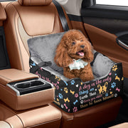 Dog Booster Car Seat Small Medium Dogs Travel Bed Washable Cover 32lb