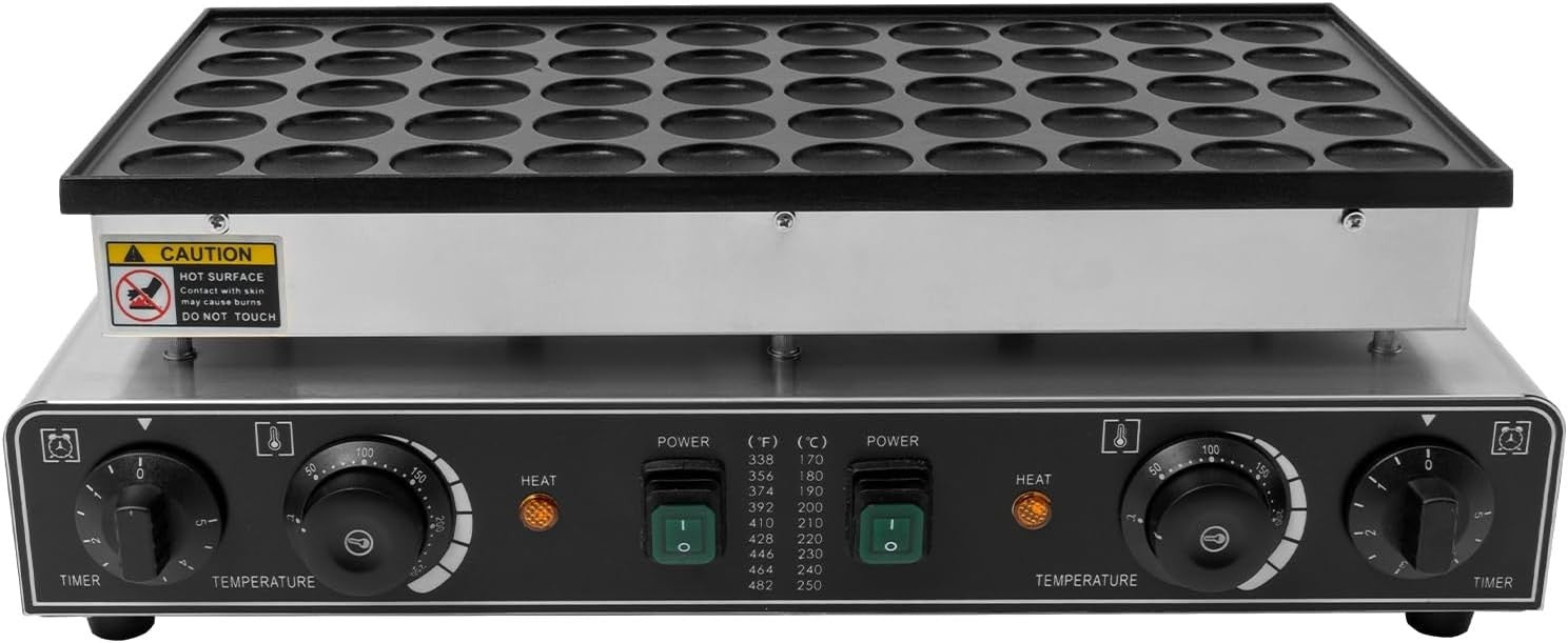 Electric Roti & Crepe Maker 1400W | Non-Stick Double-Sided Heating