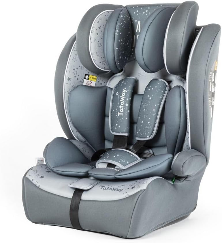 i-Size R129 Child Car Seat 76–150cm Adjustable Headrest High Back Safety Seat
