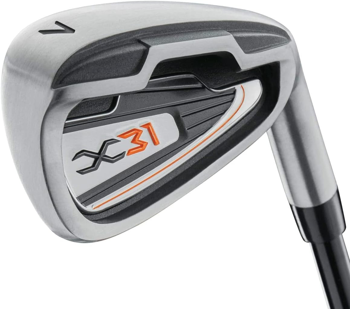 Mens Right Hand Golf Club Set Steel Shafts Driver Irons Putter Stand Bag
