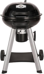 Kettle Charcoal BBQ Grill with Thermometer & Ash Catcher – 54cm Portable Outdoor