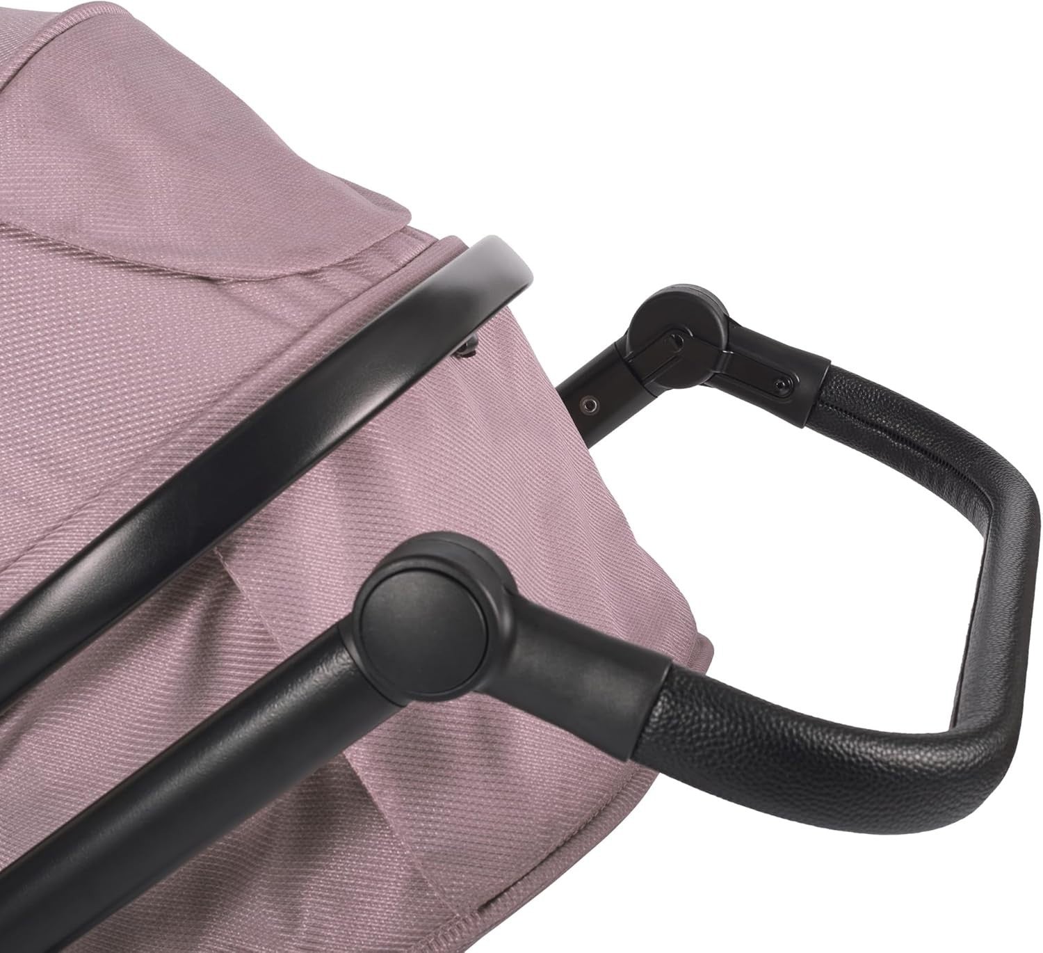 Baby Pushchair Travel System Foldable Stroller Carrycot One Hand Fold Pink