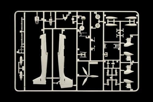 1:72 Scale Ju 87B Stuka Model Kit | WWII Aircraft Unpainted Plastic Build