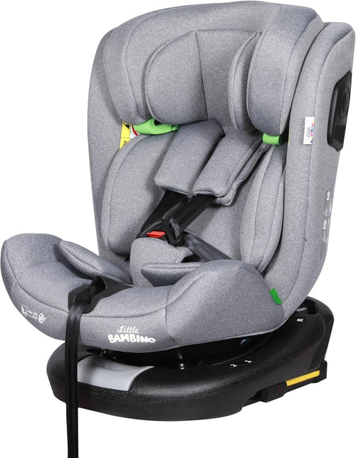 360° Rotating i-Size Car Seat ISOFIX R129 0–36kg Birth to 12 Years Grey