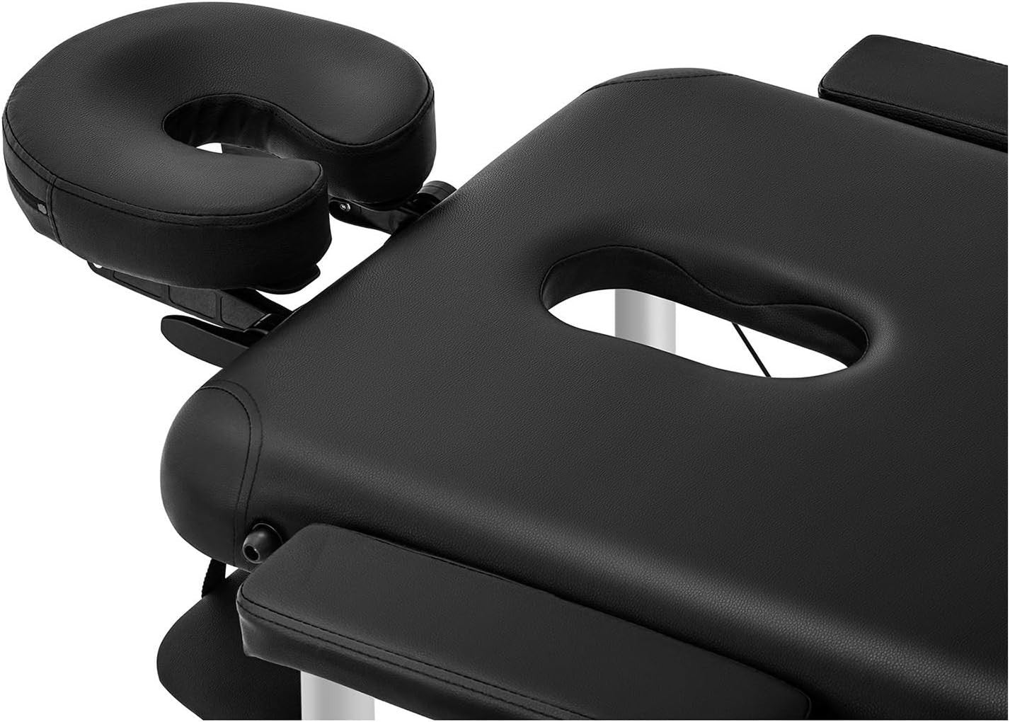 Portable Aluminium Massage Table Folding Therapy Bed Adjustable Height 600–810mm