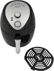 3.2L Manual Air Fryer Oil Free 1300W 80-200°C Fast Preheat Timer