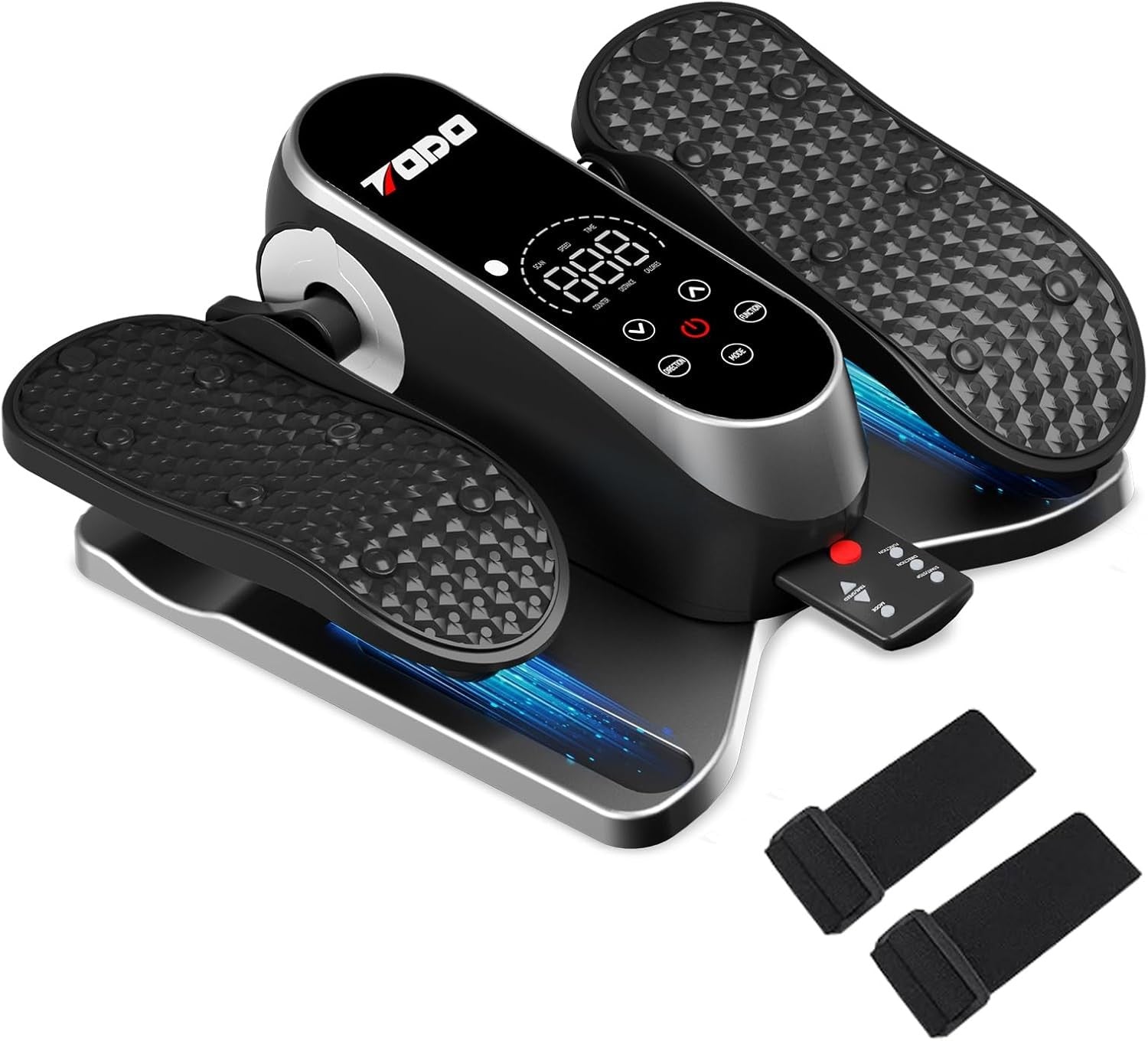 Electric Under Desk Elliptical Pedal Exerciser Quiet Remote Leg Trainer