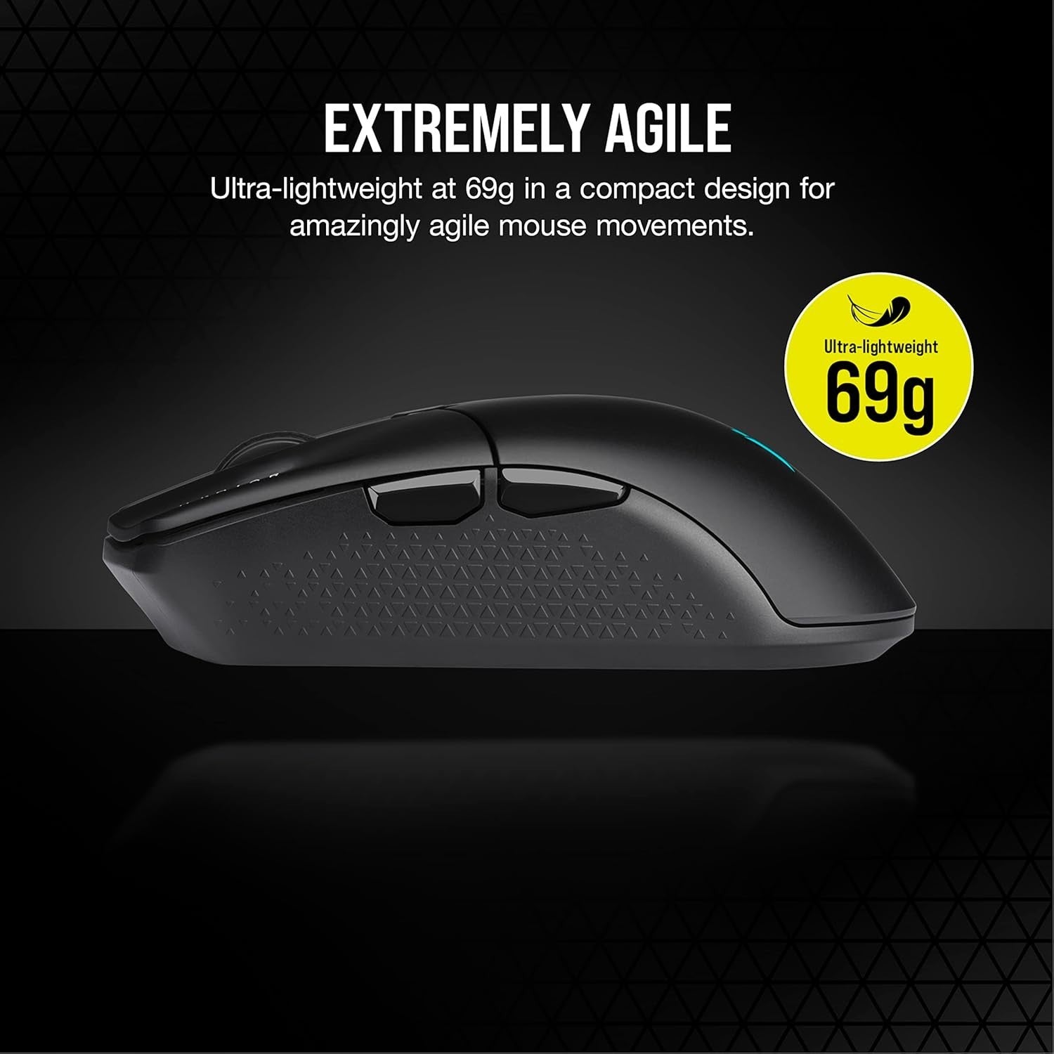 Ultra-Light Wireless Gaming Mouse 26K DPI 110Hr Battery FPS Pro