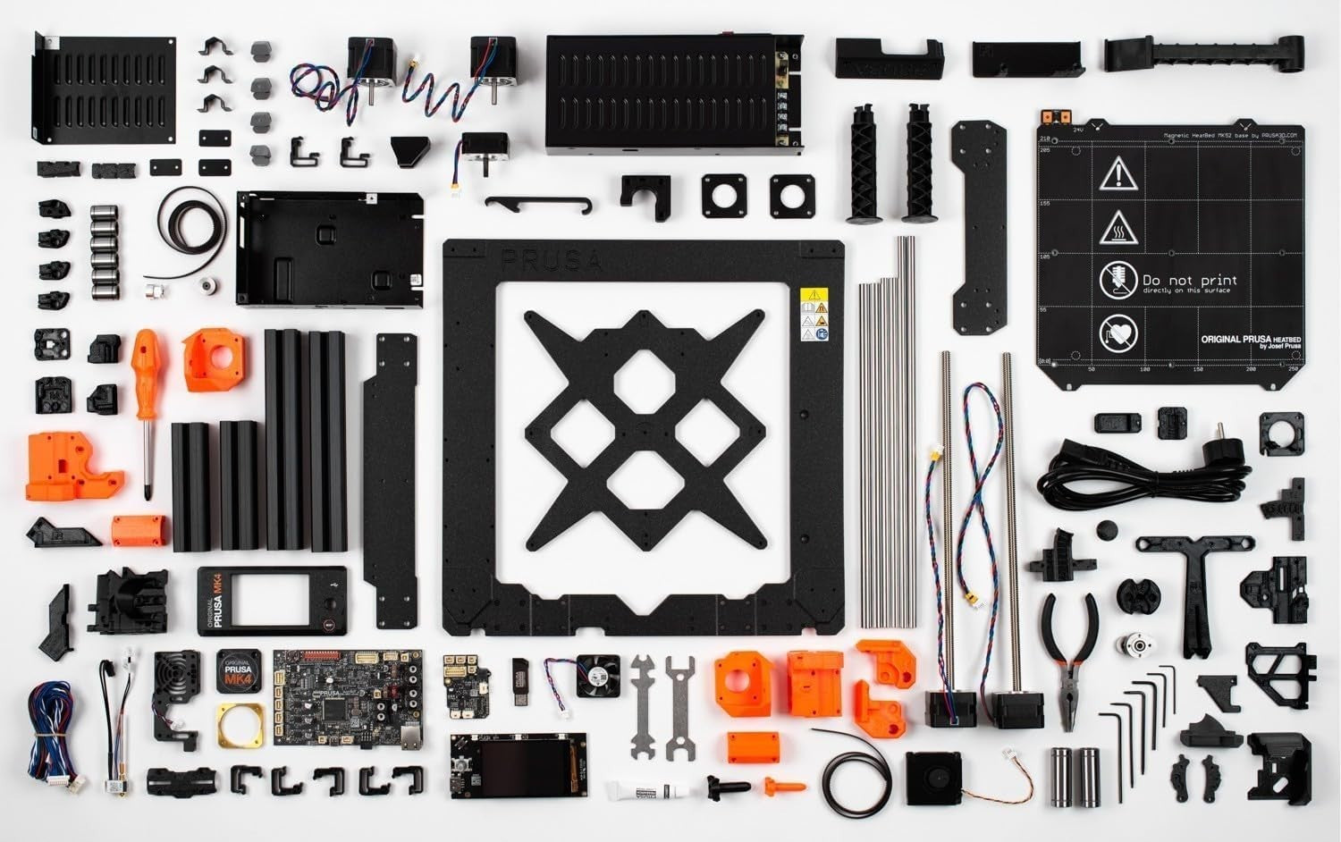 DIY 3D Printer Kit Auto Calibration Removable Sheets Beginner Friendly