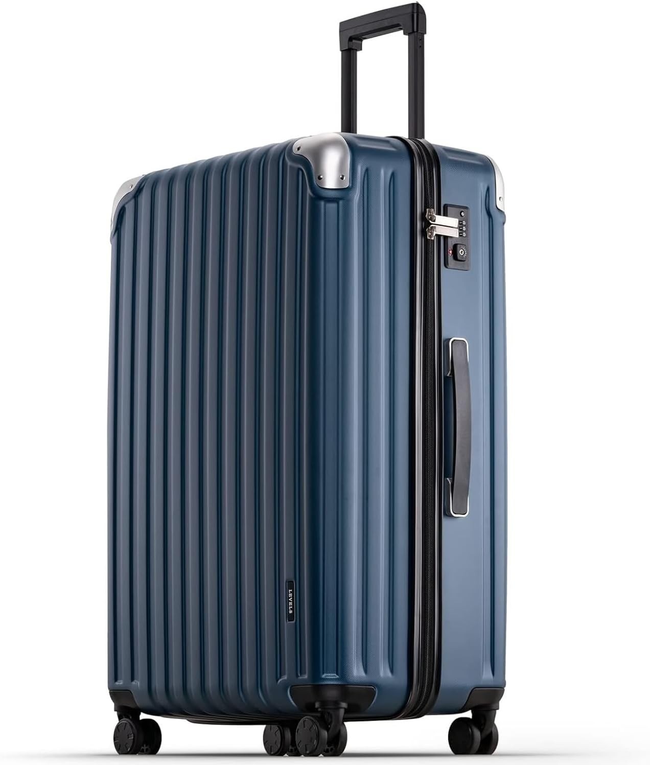 28 Inch Large Suitcase ABS Hard Shell Spinner 4 Wheel TSA Lightweight 104L
