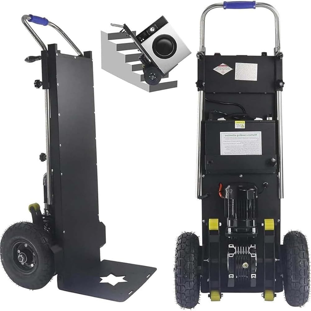 Electric Stair Climber Sack Truck w/ 400kg Load, Brushless Motor