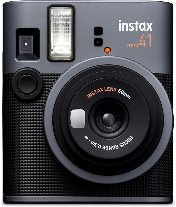 Mini Instant Camera Auto Exposure Selfie Mirror Retro Design Camera
